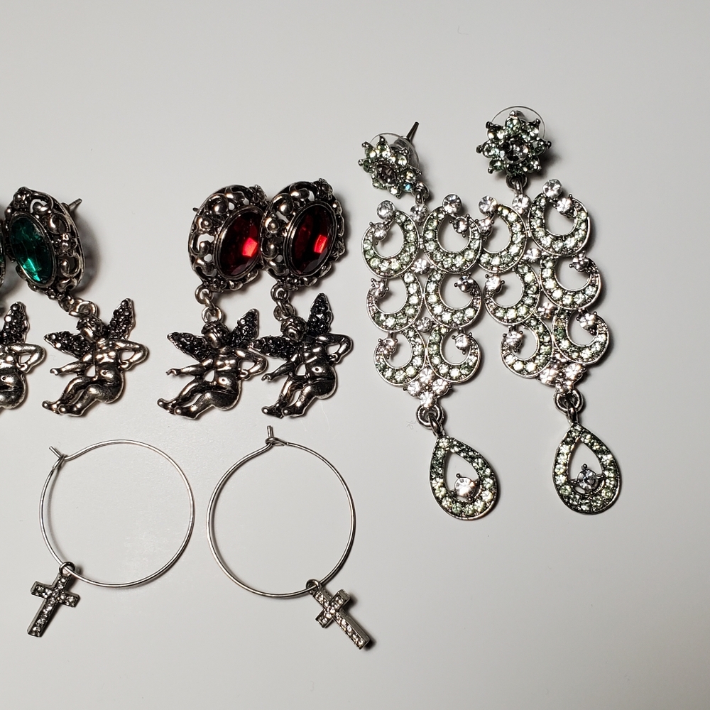 Silver Earring Bundle - image 4